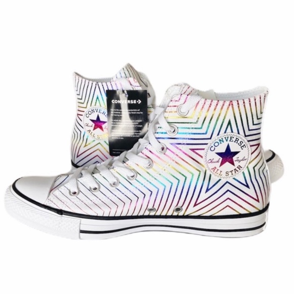 rainbow converse high tops